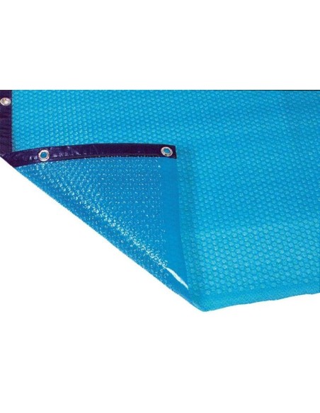 CUB. ISOTÉRMICA VERANO BURBUJAS 400 MICRAS AZUL / AZUL RIBETE EN UN LADO ASTRALPOOL