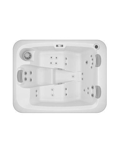SPA EQUILIBRE-E BLANCO M.INFINITY+Jets inox+OZONO+LED+Cubierta (3 PLAZAS) Residencial ASTRALPOOL    