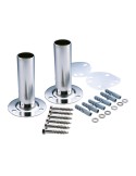 CONJUNTO 2 ANCLAJES DESMONTABLE CON PLETINA AISI316 ASTRALPOOL