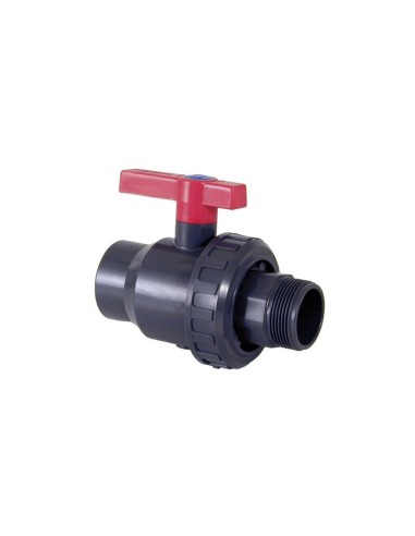 VÁLVULA BOLA UNIBLOCK PVC D. 50 x 1-1/2" CEPEX