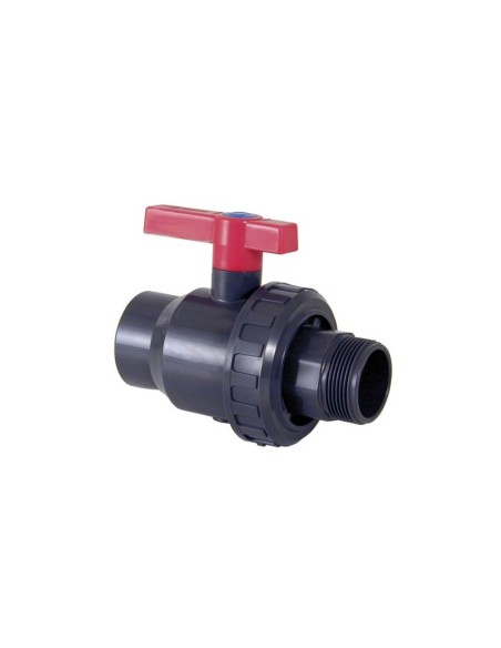 VÁLVULA BOLA UNIBLOCK PVC D. 50 x 1-1/2" CEPEX