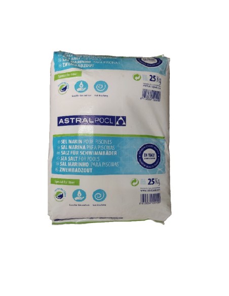 SAL GRANO SECA ESPECIAL PARA ELECTROLISIS 25K  PVP/KG