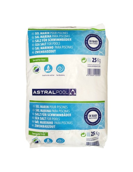 SAL GRANO SECA ESPECIAL PARA ELECTROLISIS 25K  PVP/KG