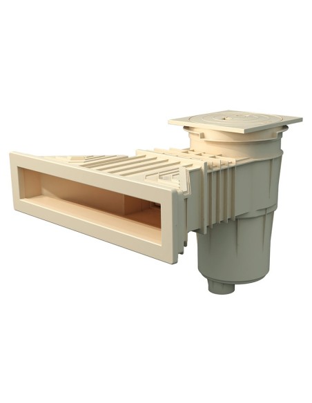 SKIMMER NORM 17,5L PARA PISCINAS PREFABRICADAS LINER CON INSERTOS COLOR BLANCO ASTRALPOOL
