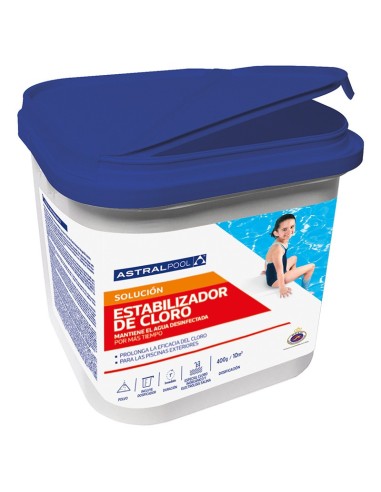 ESTABILIZADOR DE CLORO 4,5 kg PVP/KG  ASTRALPOOL