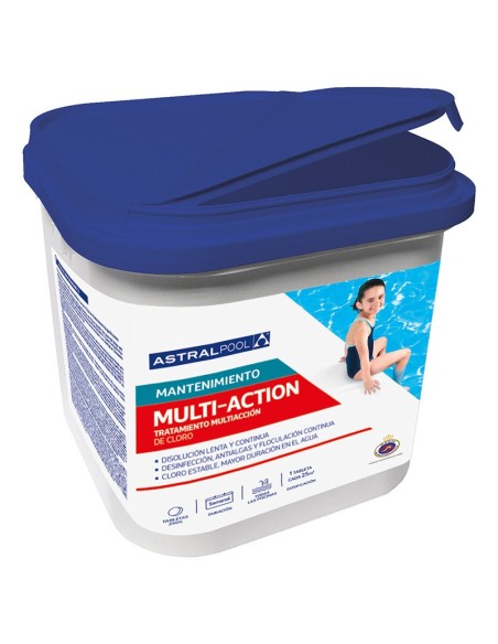 MULTIACCION ASTRAL-393 5 (tableta 250gr) ASTRALPOOL