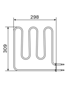RESISTENCIA ELÉCTRICA SAUNA VEGA BC45 1.500W HARVIA