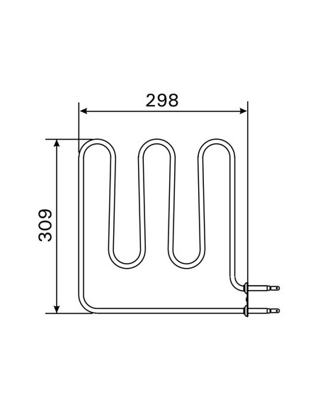 RESISTENCIA ELÉCTRICA SAUNA VEGA BC45 1.500W HARVIA