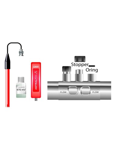 Módulo S-Driver pH+ORP con accesorios ASTRALPOOL
