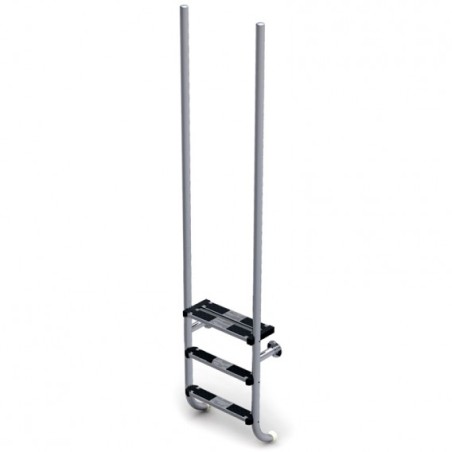 ESCALERA ELEGANCE INOX 2 PELDAÑOS + 1 SEGURIDAD AISI 316 ASTRALPOOL